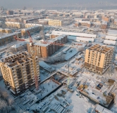 Ход строительства дома № 2, корпус 1 в ЖК Биография -