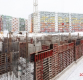 Ход строительства дома 2 в ЖК Аэросити Лайф -