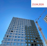 Ход строительства дома секция 5 в ЖК Авиатор -