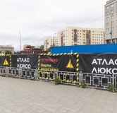 Ход строительства дома 1 в ЖК Атлас Люксо -