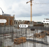 Ход строительства дома 14 в ЖК Грейд (GRADE) -