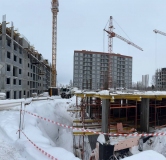Ход строительства дома 25.1 в ЖК Новый Звездный -