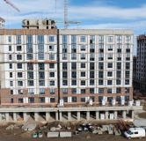 Ход строительства дома Литер 1, квартал 1.2 в ЖК Первое место -