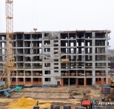 Ход строительства дома 5 в ЖК Арт-квартал Выше -