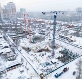 Ход строительства дома 1 в ЖК Соната Парк -