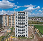 Ход строительства дома 3.2.2 в ЖК Остров на Норильской -