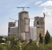 Ход строительства дома CITY №1 в ЖК Green River (Грин Ривер) -