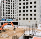 Ход строительства дома 2 в ЖК Струны -