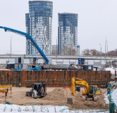 Ход строительства дома 2 в ЖК Оригана -