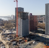 Ход строительства дома корпус 6 в ЖК Утес -
