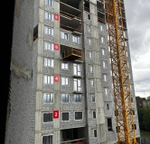 Ход строительства дома 16 в ЖК Progress Встречный -