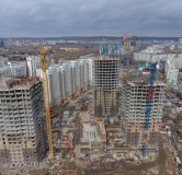 Ход строительства дома № 1 в ЖК Айвазовский-Енисей (АйвазоSKY) -