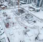 Ход строительства дома 5 в ЖК Univers (Универс) -