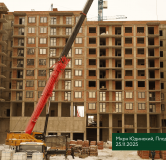 Ход строительства дома № 1.3 в ЖК Плодово-Ягодный -