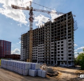 Ход строительства дома 2 в ЖК Дом на Каракозова -