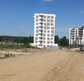 Ход строительства дома 12.1, 12.2 в ЖК Зеленая Горка -