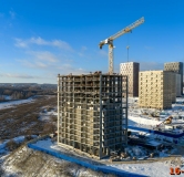 Ход строительства дома корпус 8 в ЖК Савин парк -