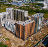 Ход строительства дома 5 в ЖК Гренландия -