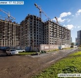 Ход строительства дома 9, корпус 1 в ЖК Цивилизация на Неве -