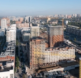 Ход строительства дома 45 в ЖК Европейский Берег -