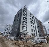 Ход строительства дома 5 в ЖК Лето -