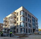 Ход строительства дома 6 в ЖК Лисино -