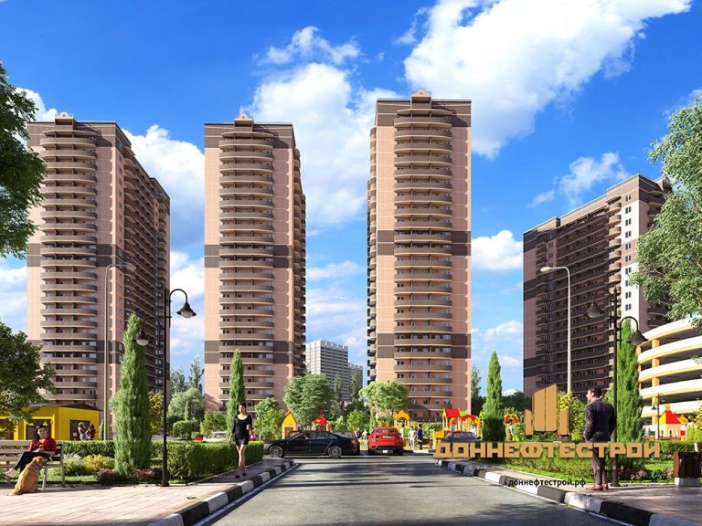 К жилому комплексу «Звезда Столицы» в Ростове начали строить новую дорогу