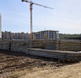 Ход строительства дома 6 в ЖК Разум в Академическом -