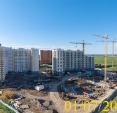 Ход строительства дома 11 в Микрорайон Нанжуль-Солнечный -