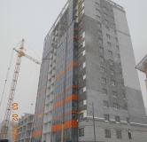 Ход строительства дома блок А в ЖК Перспектива -