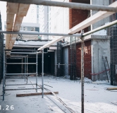 Ход строительства дома 9, 1 этап в Коллекция клубных домов Никольская -