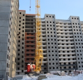 Ход строительства дома 13 в ЖК Приозерный -