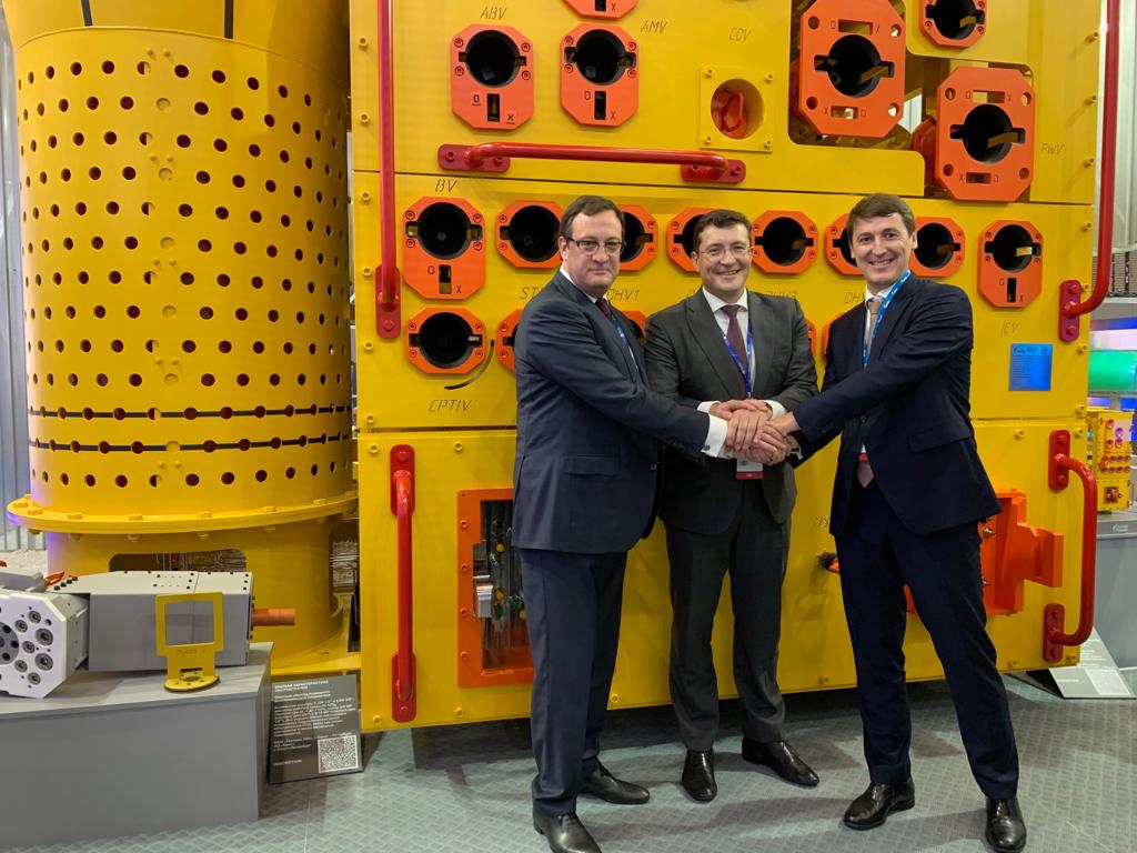 Перспективы создания нижегородского кластера нефтегазового машиностроения обсудили в рамках Петербургского международного газового форума 