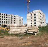 Ход строительства дома 1, 2 этап в ЖК Новин в Нижнем Ломове -