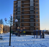 Ход строительства дома 1В в ЖК Академический -