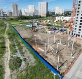 Ход строительства дома 3Б в ЖК На Тенистой -