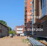 Ход строительства дома 83, секция 2 в ЖК Свои Вместе -