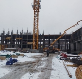 Ход строительства дома 4 в ЖК Бирюзова Парк -