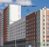 Ход строительства дома № 1.2-2 в ЖК РеФорма Оптимум+ -