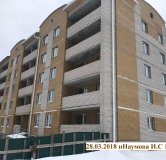 Ход строительства дома 2 в ЖК По ул. Серова -