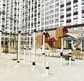 Ход строительства дома 1, секции А,Б,В в ЖК Видный -