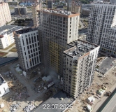 Ход строительства дома № 12, ГП-72.208 в ЖК Прео -