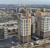 Ход строительства дома Литер 43 в ЖК Народные Кварталы -