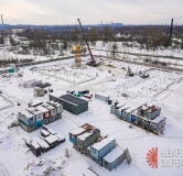 Ход строительства дома 1 этап, Корпус Е в ЖК Квартал Заречье -