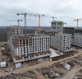 Ход строительства дома Литер 2, квартал 1.3 в ЖК Первое место -