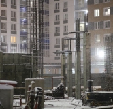 Ход строительства дома 7 в ЖК Моменты -