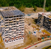 Ход строительства дома 35, корпус 2 в ЖК Новое Колпино -