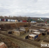 Ход строительства дома 1 в ЖК Простор -