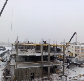 Ход строительства дома № 6 в ЖК Сибирский двор -