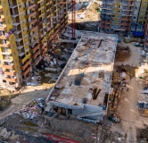 Ход строительства дома Литер 5 в ЖК Лестория -